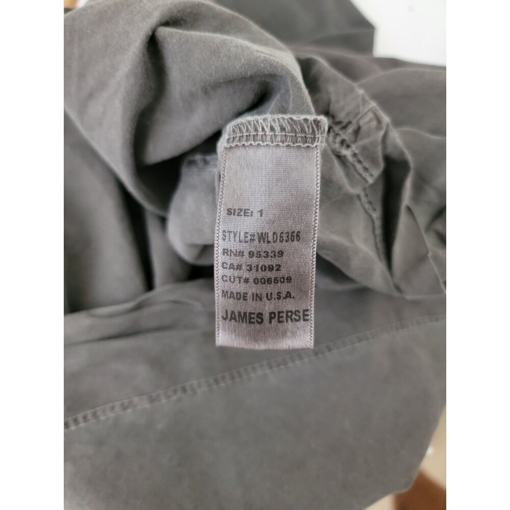 James Perse Standard Womens Sleeveless Grey Supima Cotton Mini Tank Dress Size 1 - Picture 6 of 9